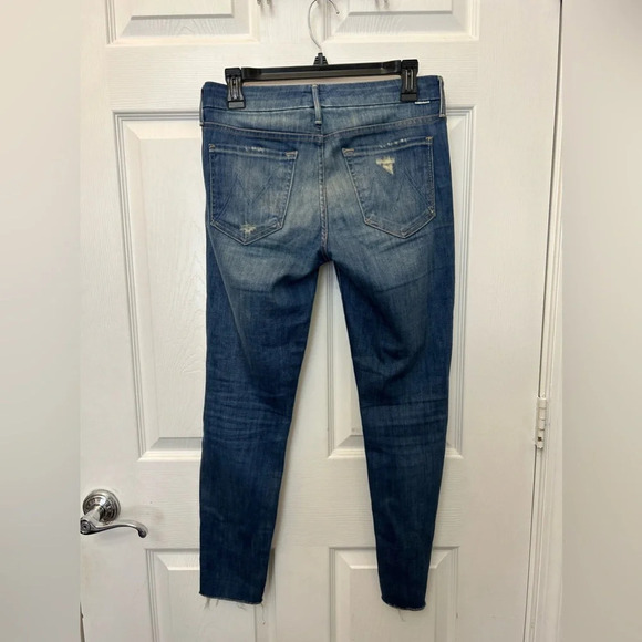 ! MOTHER - Looker Ankle Fray - Wicked and Wild Size 27 - Picture 3 of 8